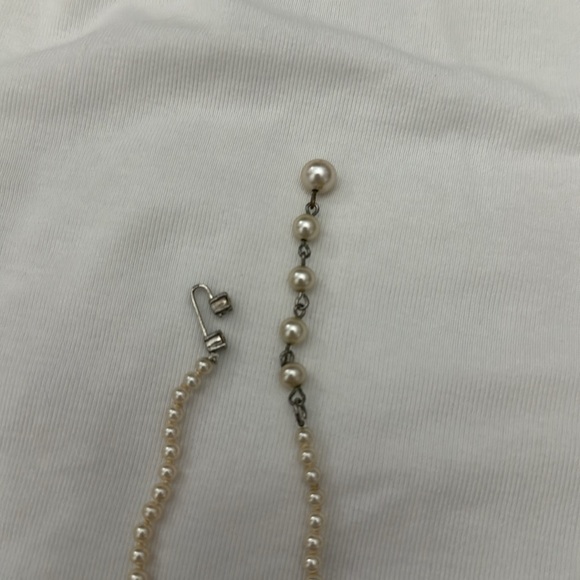 Vintage graduated pearl choker - Picture 3 of 3